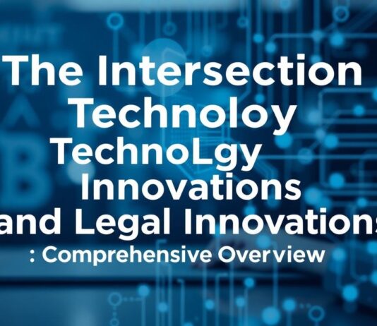 The Intersection of Technology and Legal Innovations: A Comprehensive Overview The Intersection of Technology and Legal Innovations: A Comprehensive Overview