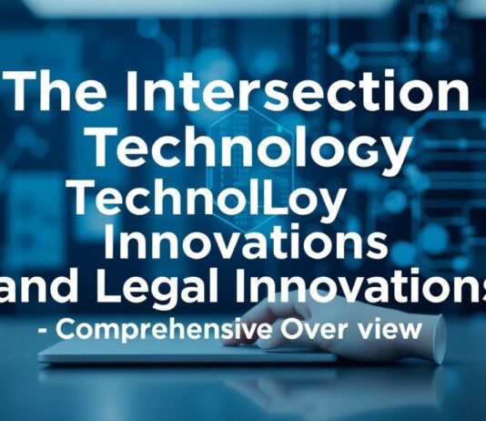 The Intersection of Technology and Legal Innovations: A Comprehensive Overview The Intersection of Technology and Legal Innovations: A Comprehensive Overview