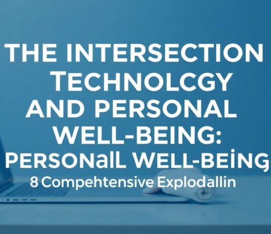 The Intersection of Technology and Personal Well-being: A Comprehensive Exploration The Intersection of Technology and Personal Well-being: A Comprehensive Exploration