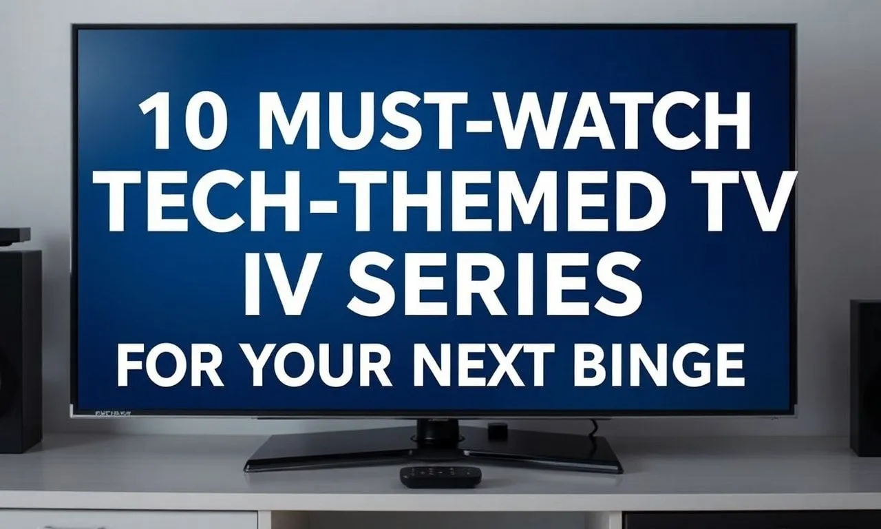 10 Must-Watch Tech-Themed TV Series for Your Next Binge