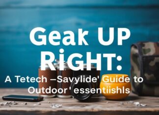 Gear Up Right: Tech-Savvy Guide to Outdoor Essentials Gear Up Right: A Tech-Savvy Guide to Outdoor Essentials