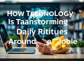 How Technology is Transforming Daily Rituals Worldwide How Technology is Transforming Daily Rituals Around the Globe