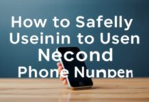 How to Safely Acquire and Use a Second Phone Number Here's the translation of the given text to English: "How to Safely Obtain and Use a Second Phone Number"