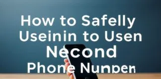 How to Safely Acquire and Use a Second Phone Number Here's the translation of the given text to English: "How to Safely Obtain and Use a Second Phone Number"