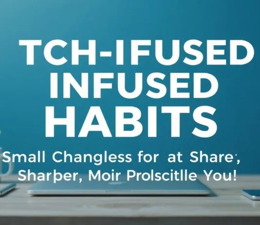 Tech-Infused Habits: Small Changes for a Sharper, More Productive You Tech-Infused Habits: Small Changes for a Sharper, More Productive You