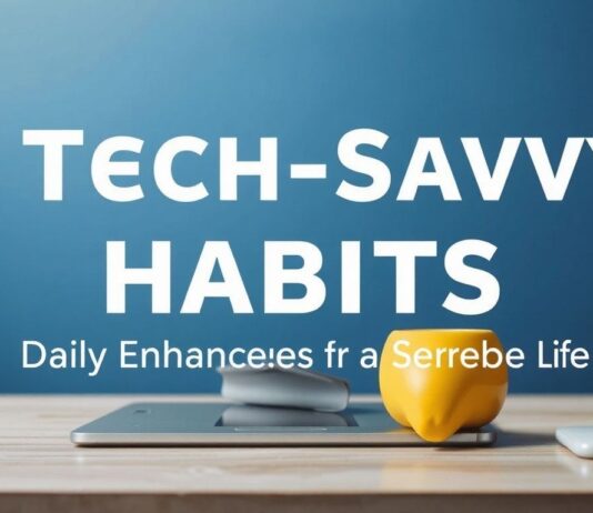 Tech-Savvy Habits: Daily Upgrades for a Sharper Life Tech-Savvy Habits: Daily Enhancements for a Sharper Life